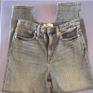 Madewell mom jean